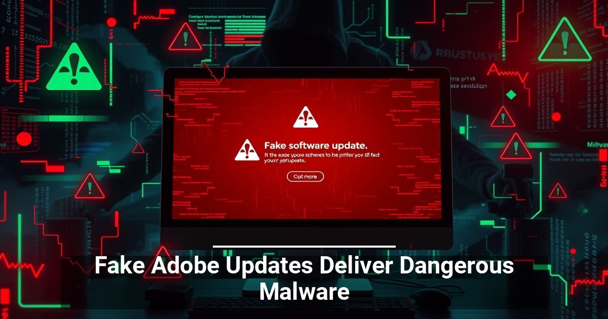 Fake Adobe Updates Deliver Dangerous Malware